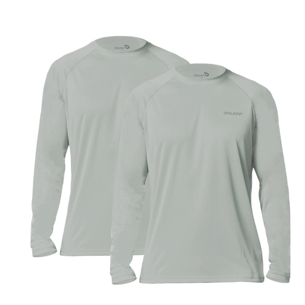 BALEAF Men’s UPF 50+ Long-Sleeve Rash Guard Shirt