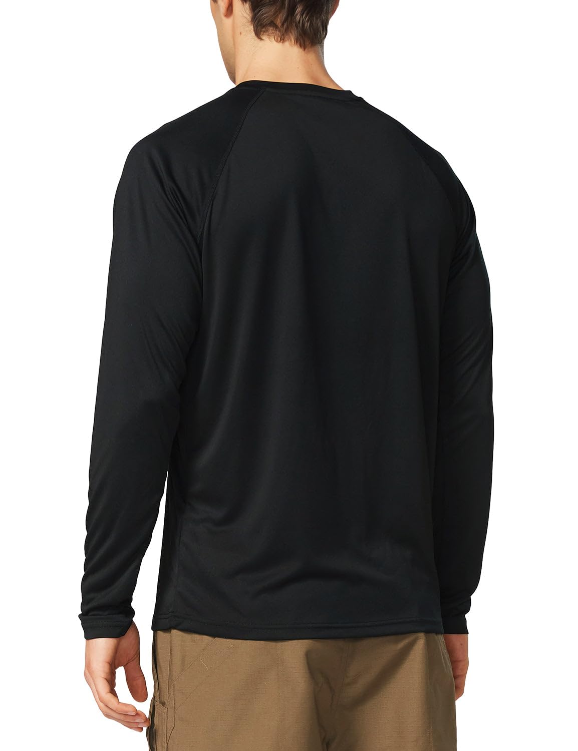 BALEAF Men’s UPF 50+ Long-Sleeve Rash Guard Shirt