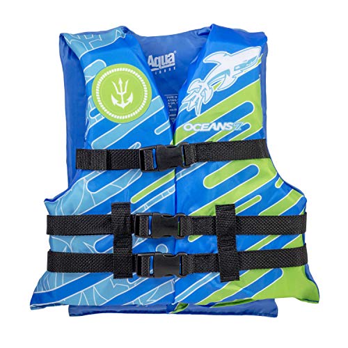 Aqua Oceans 7 Coast Guard-Approved Kids Life Jacket