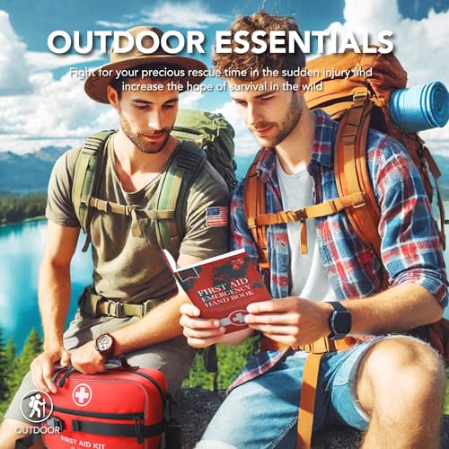 430-Piece Waterproof Compact Emergency First Aid Kit