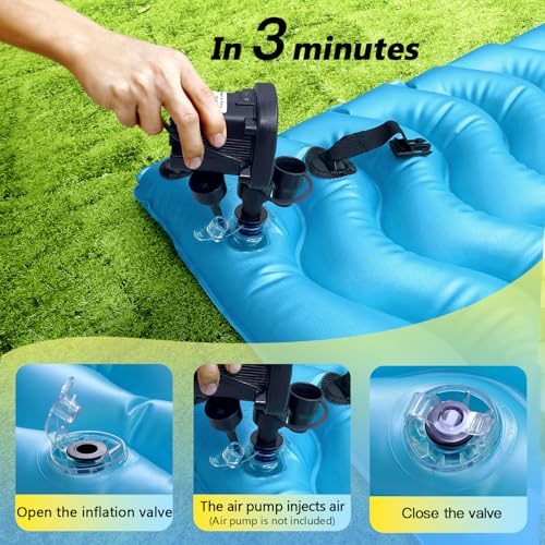 SUNRIO Giant Inflatable Floating Mat for Pool and Lake