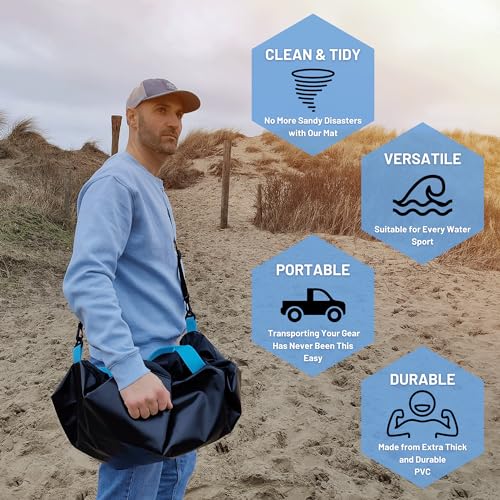 Hang 11 Large 32-Inch Wetsuit Changing Mat Bag