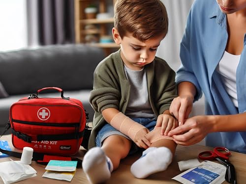 430-Piece Waterproof Compact Emergency First Aid Kit