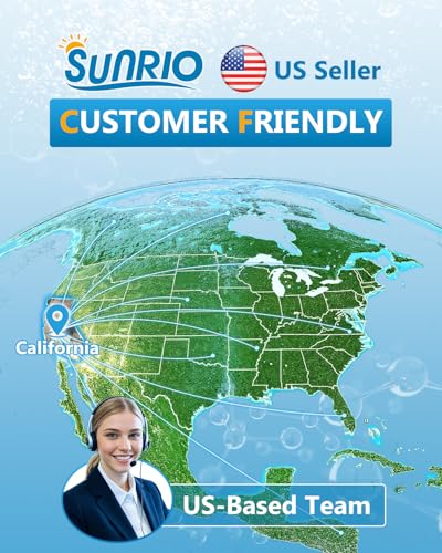 SUNRIO Giant Inflatable Floating Mat for Pool and Lake