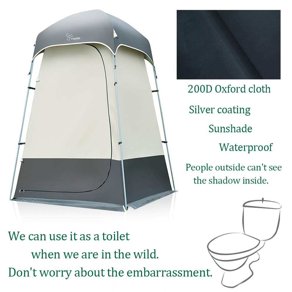 Portable Outdoor Shower and Changing Privacy Tent