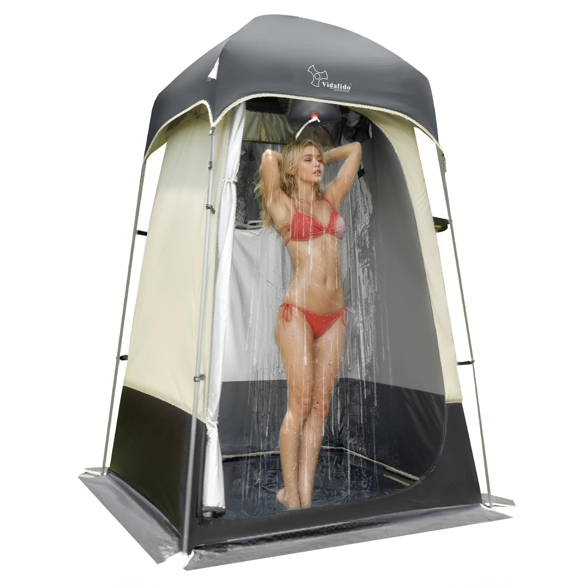 Portable Outdoor Shower and Changing Privacy Tent