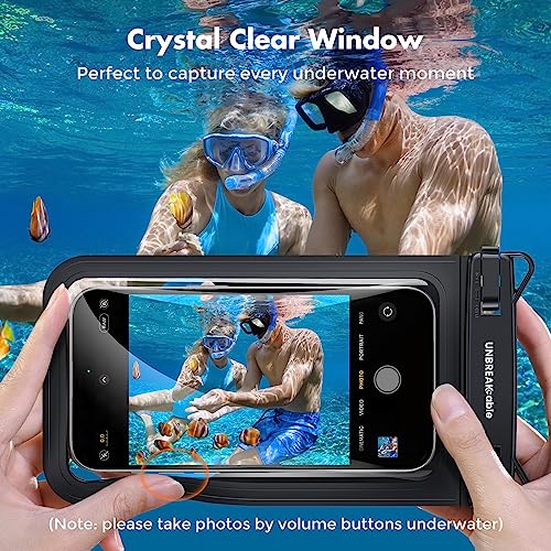 UNBREAKcable 2-Pack IPX8 Waterproof Phone Pouch Set