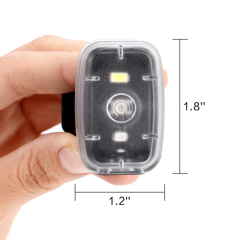 Clip-On LED Safety Light with Five Flashing Modes