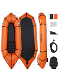 HIKULA Lightweight TPU Inflatable Packraft for Adults and Kids