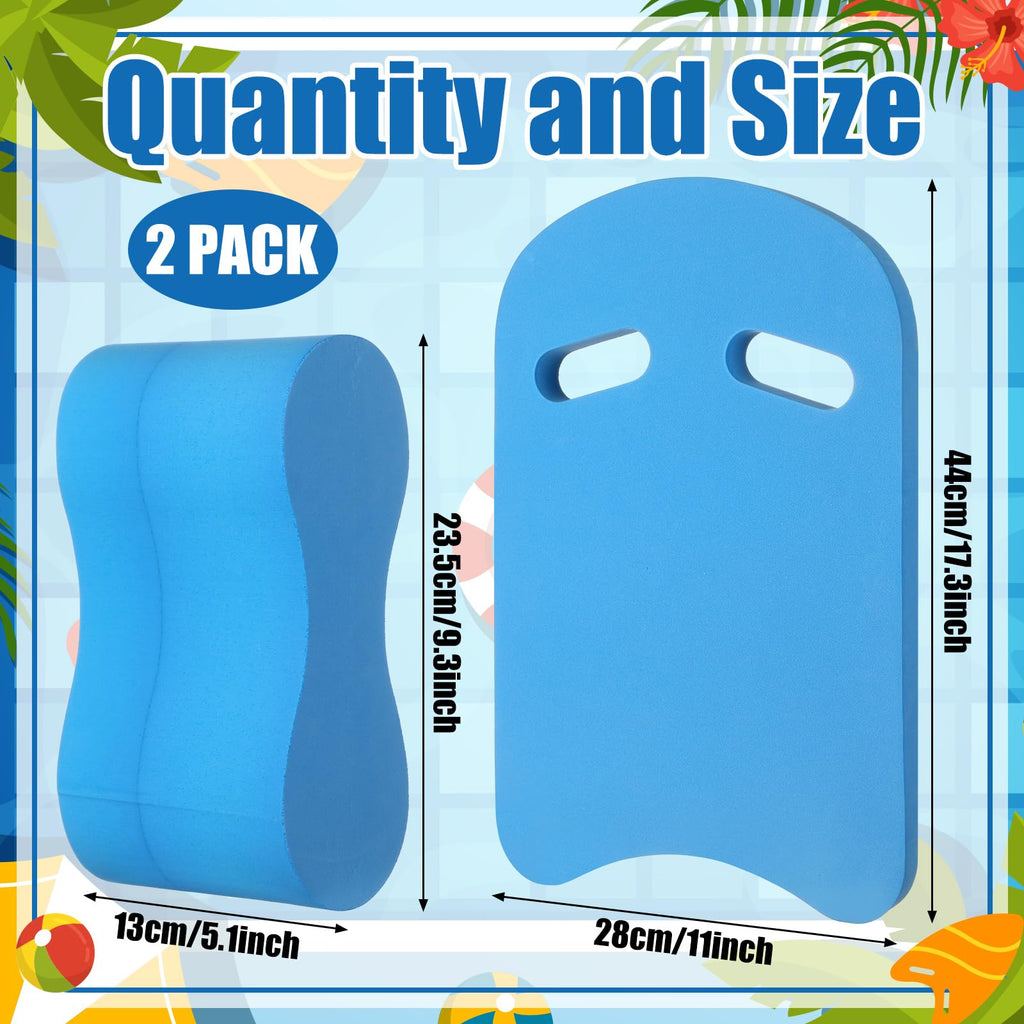 Outus 2-Pack Swimming Kickboard and Pull Buoy Training Set