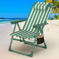 Suteck 6-Position Reclining Backpack Beach Chair