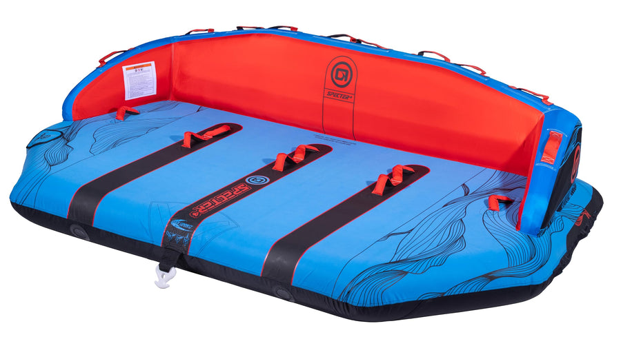 O’Brien Specter 4-Rider Towable Tube with SofTec Top