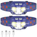LHKNL 1200-Lumen Rechargeable Motion Sensor Headlamp