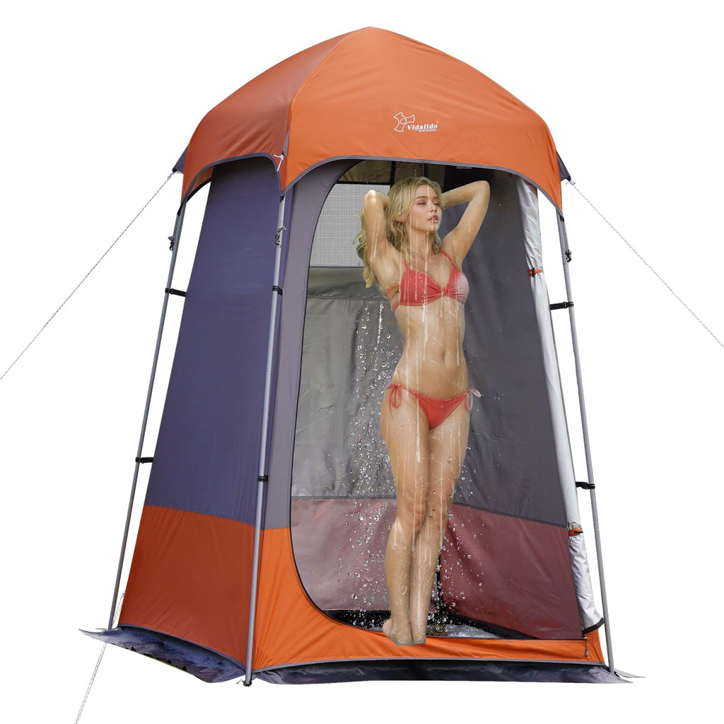 Portable Outdoor Shower and Changing Privacy Tent
