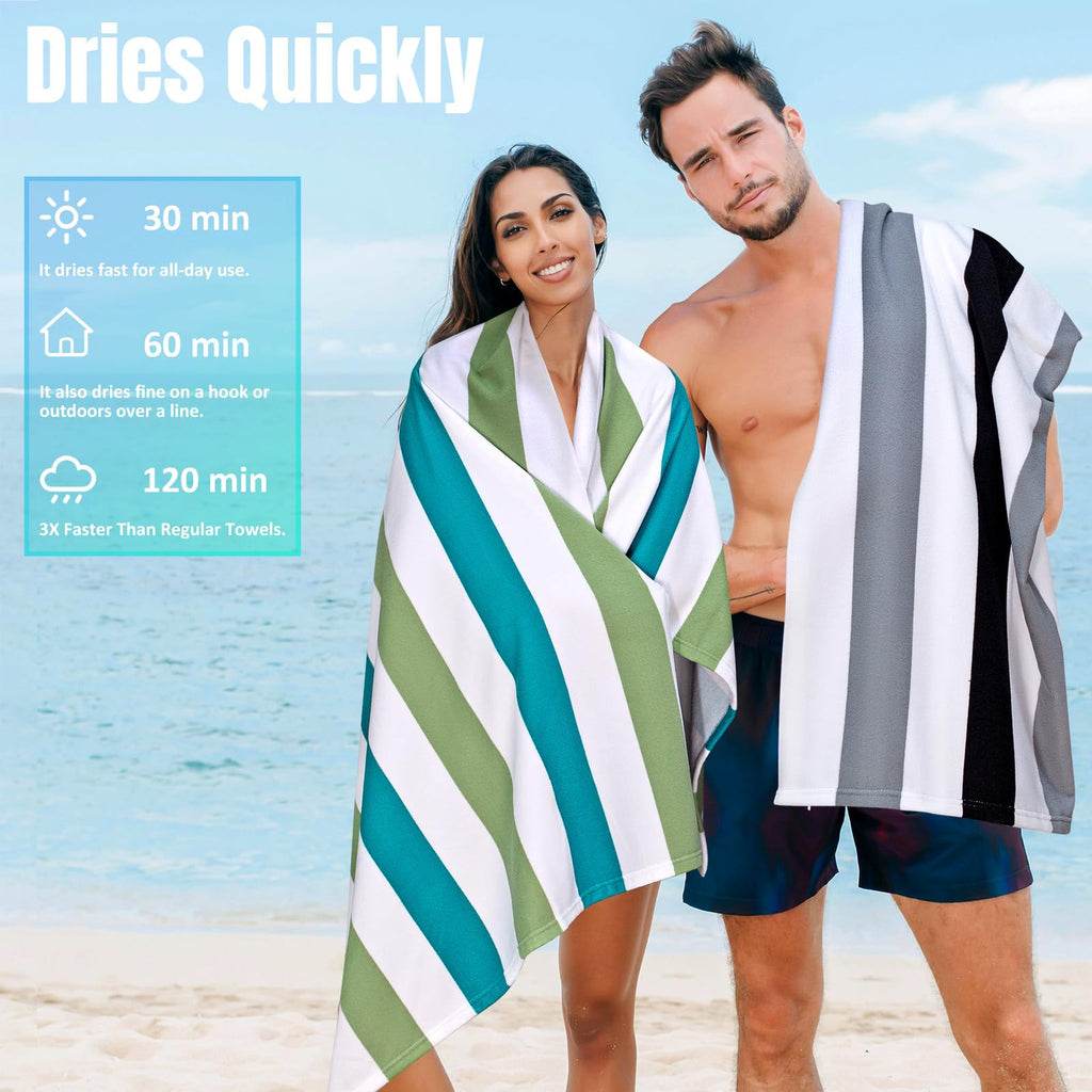 Cabanana Oversized Sand-Free Microfiber Beach Towel