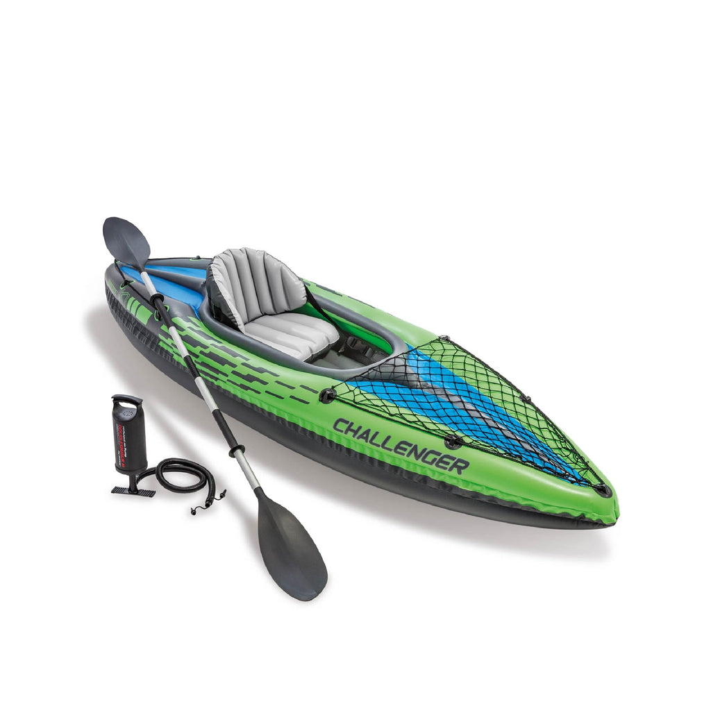 INTEX Challenger Inflatable Kayak Set with Paddles and Pump