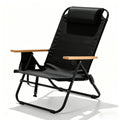 Canpsky 4-Position Reclining Backpack Beach Chair
