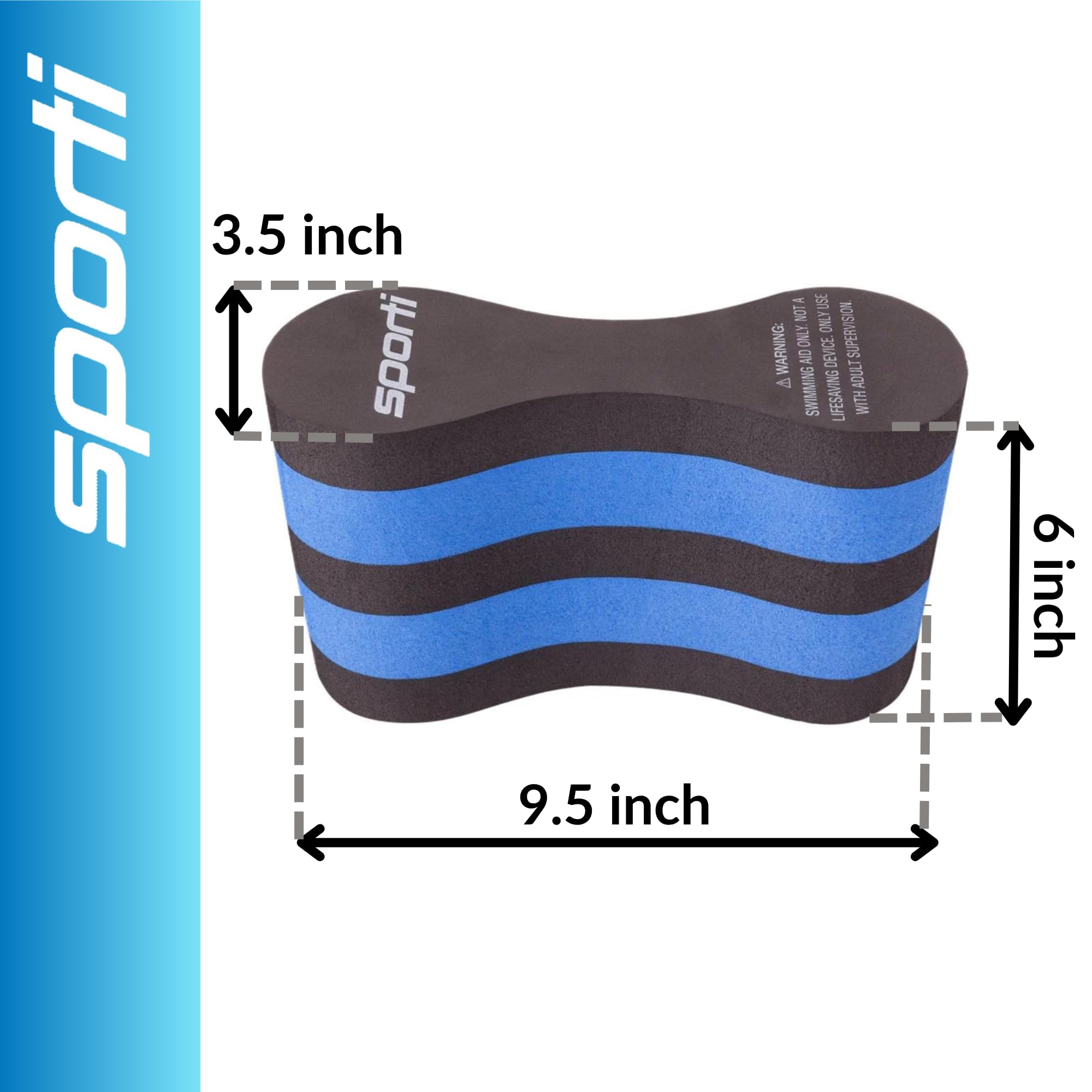 SPORTI Adjustable Power Swim Paddles for Adults and Kids