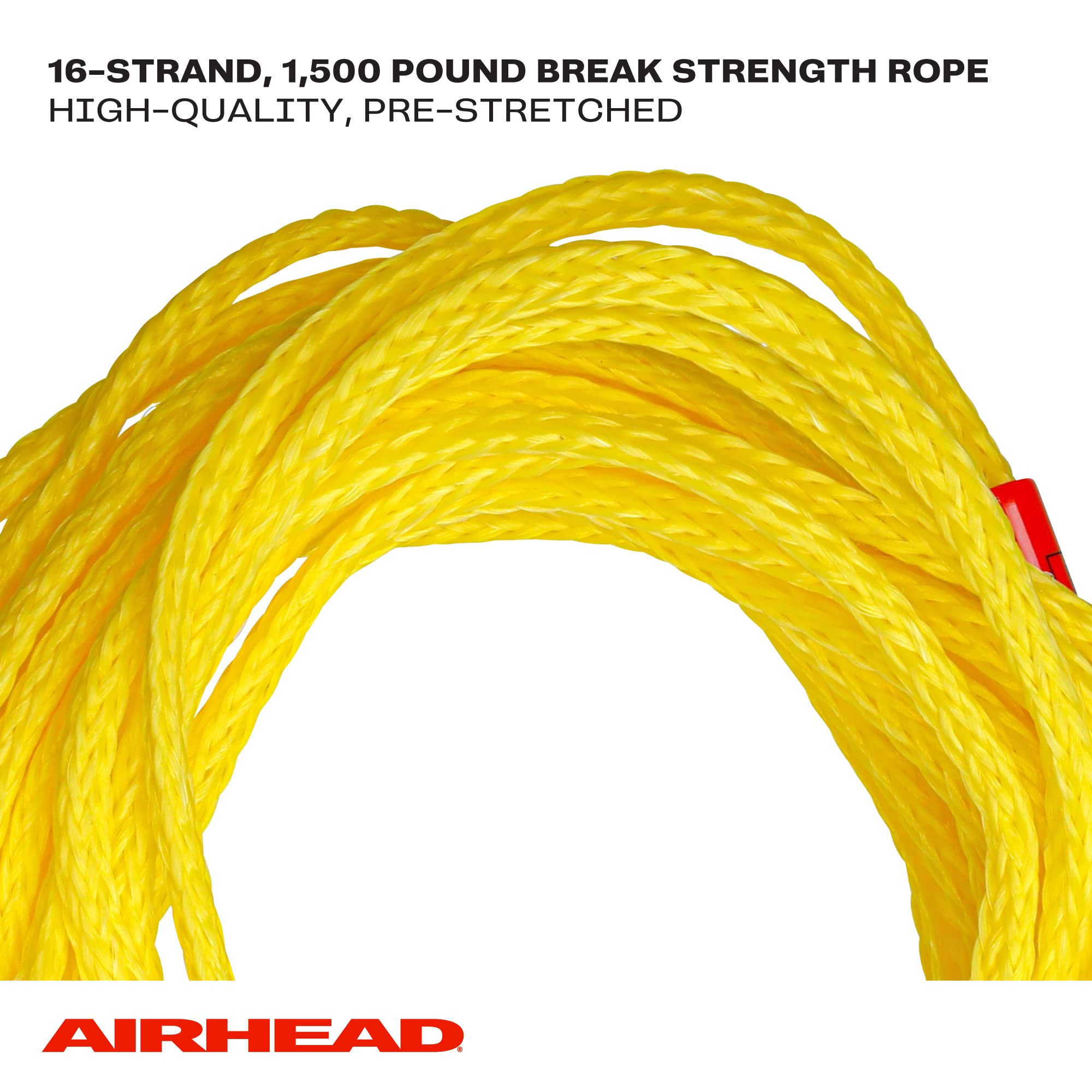 AIRHEAD Heavy-Duty 1–6 Rider Towable Tube Rope