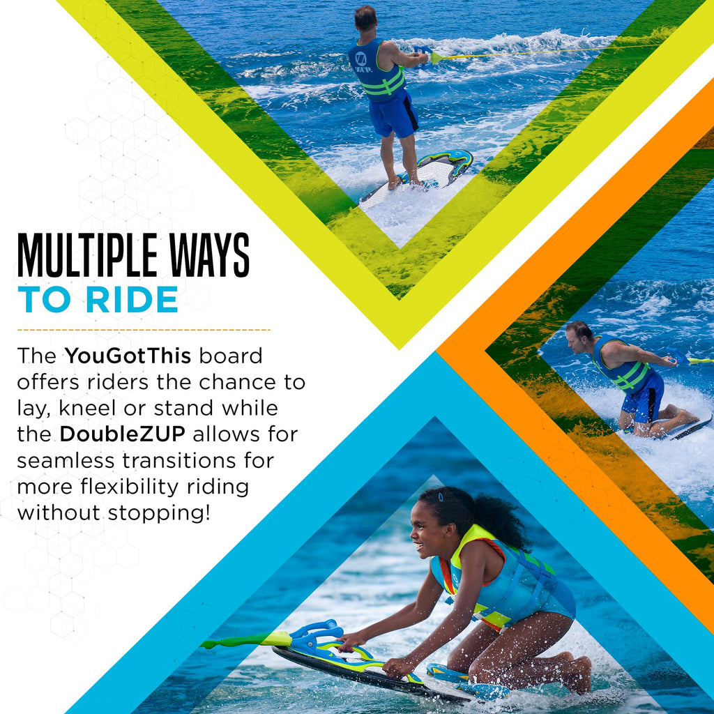ZUP You Got This 260 All-in-One Towable Board Combo