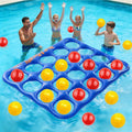 Luottis Giant Inflatable 4-in-a-Row Pool Game Set