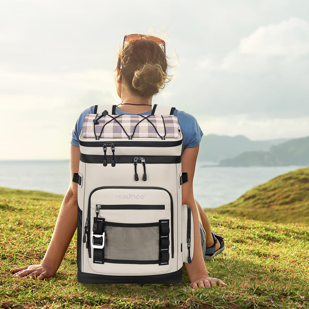 Hulongo 30L Waterproof Insulated Cooler Backpack