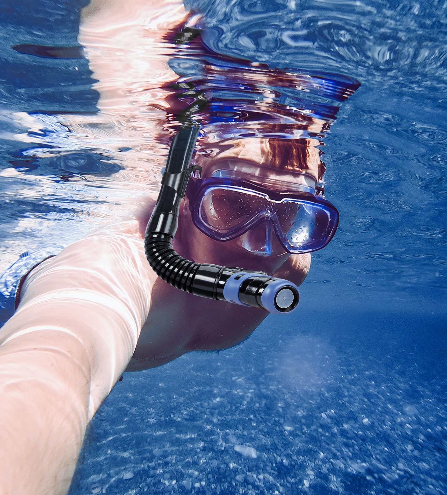 Aegend Dry-Top Snorkel for Adults and Youth Divers