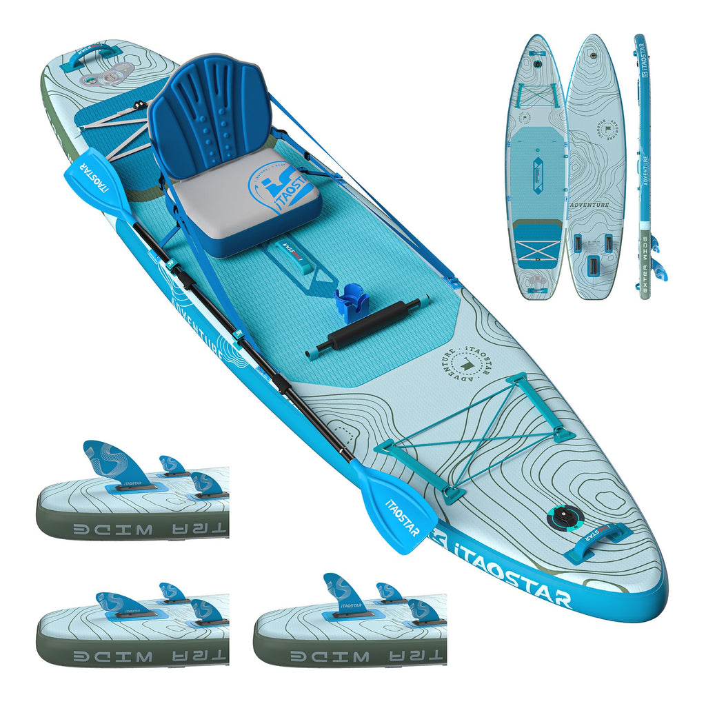 iTAOSTAR Adventure 12-Foot Inflatable SUP with Seat