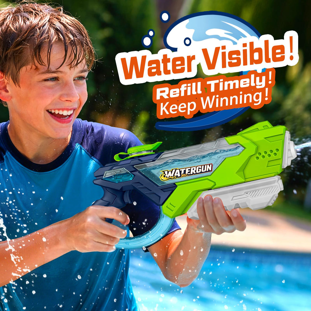 Long-Range Water Blaster Guns for Kids’ Outdoor Play