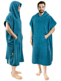 SUN CUBE Hooded Microfiber Surf Changing Poncho Robe