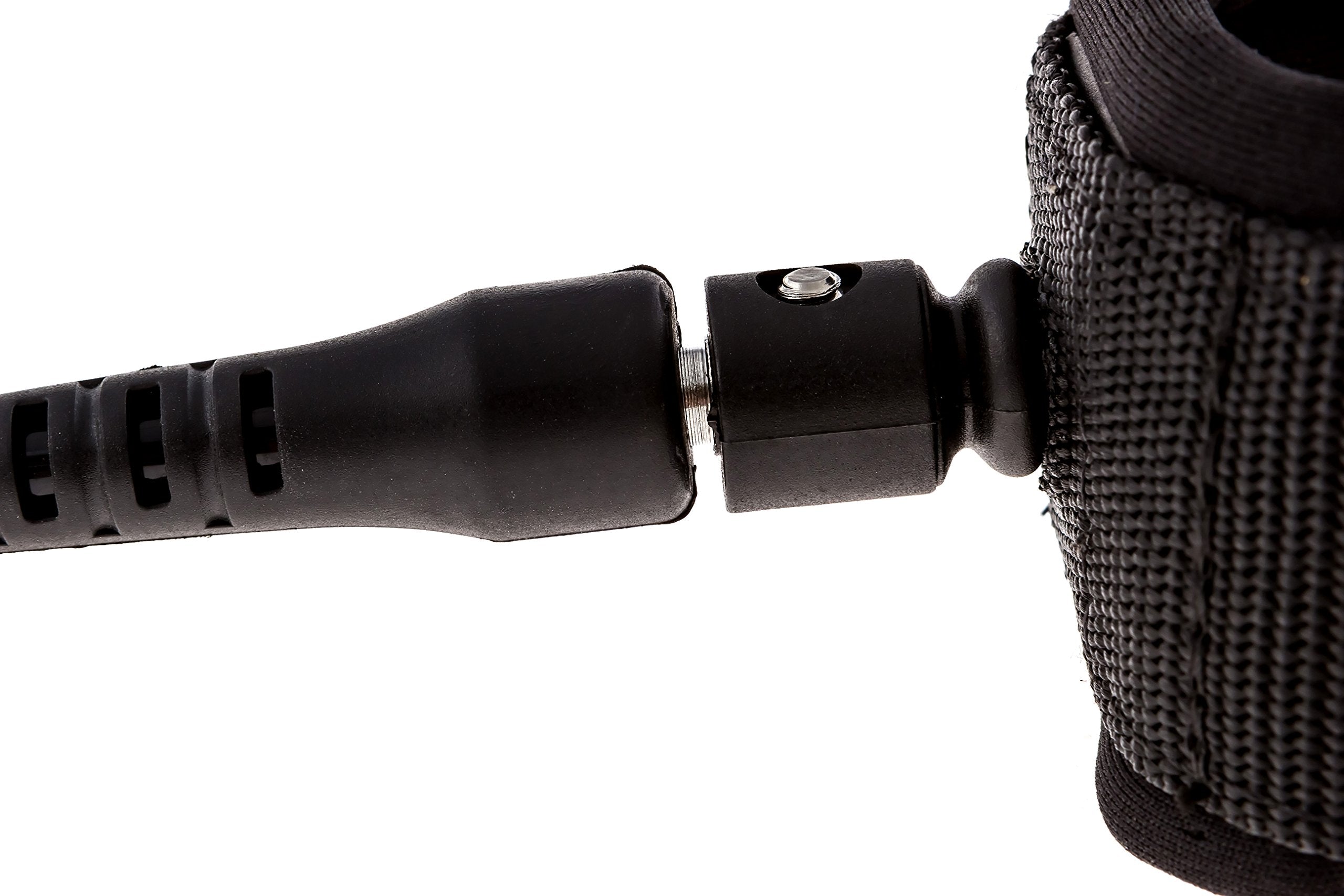 SBS 10-Foot Coiled SUP Leash with Padded Ankle Cuff