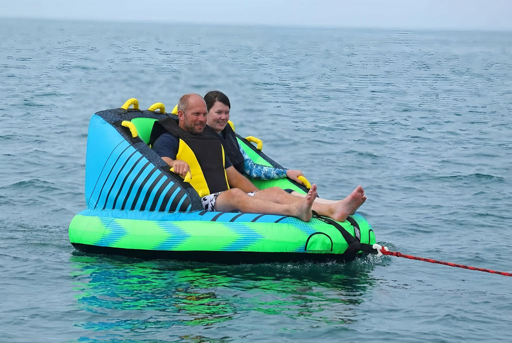 OST Outdoor 2–4 Rider Sofa-Style Towable Boat Tube