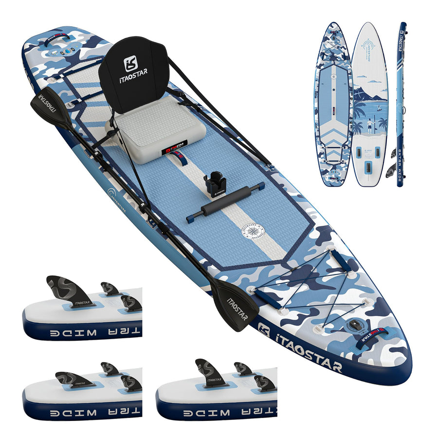 iTAOSTAR Adventure 12-Foot Inflatable SUP with Seat