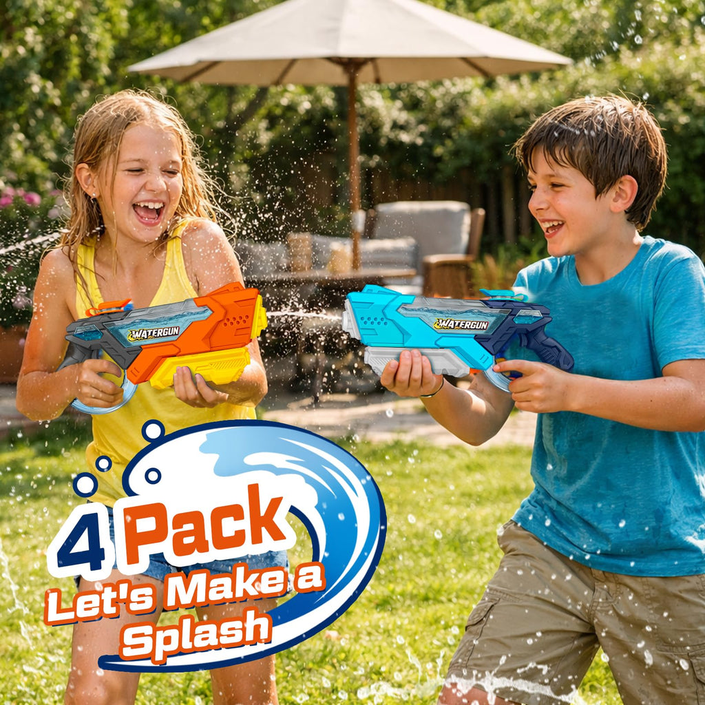 Long-Range Water Blaster Guns for Kids’ Outdoor Play