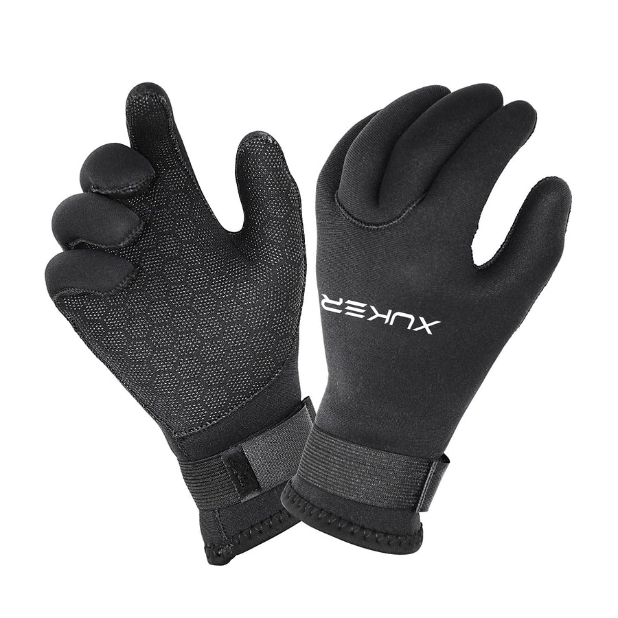 XUKER 3mm & 5mm Neoprene Wetsuit Gloves for Water Sports