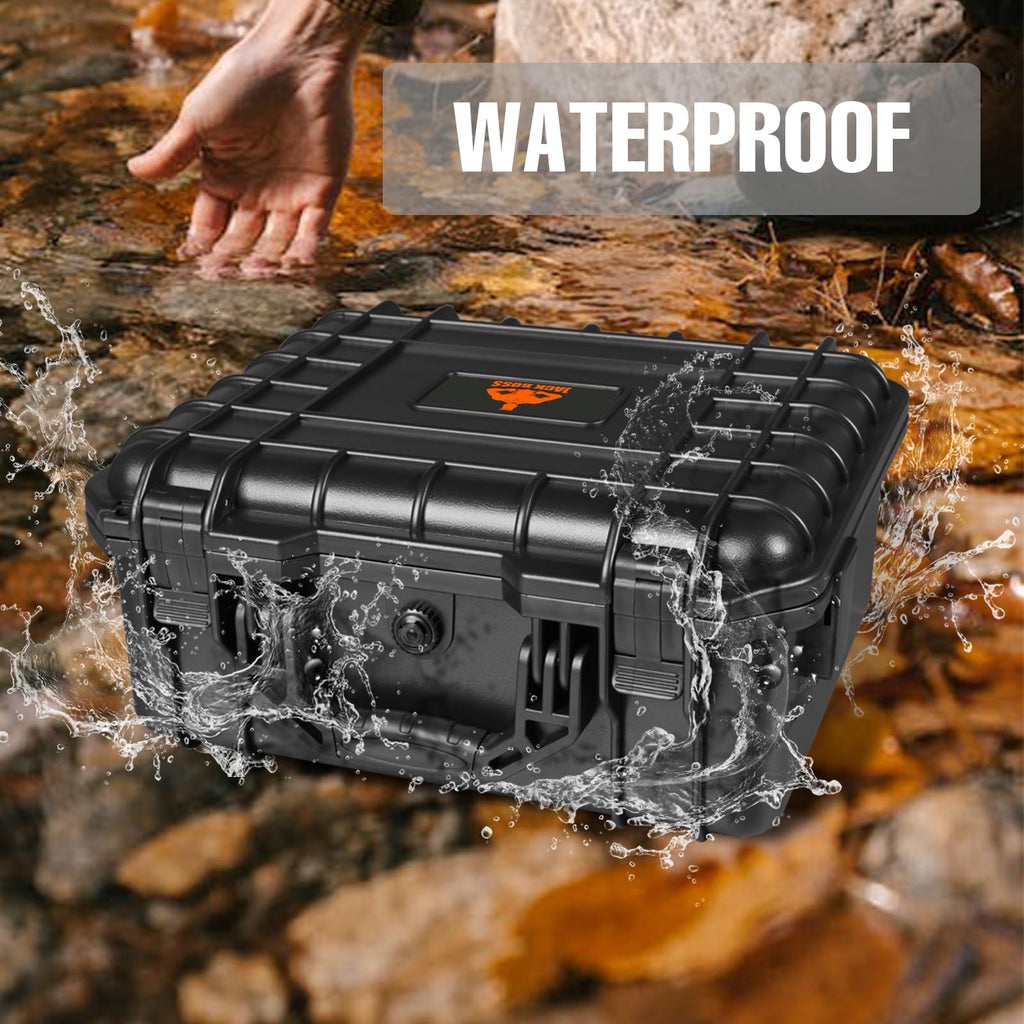 Jack Boss Waterproof Case with Customizable Foam