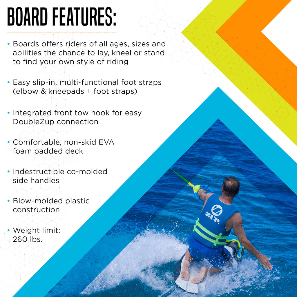 ZUP You Got This 260 All-in-One Towable Board Combo