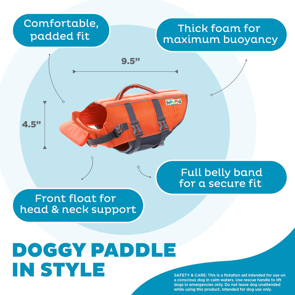 OUTWARD HOUND Dawson Large Red Pet Life Jacket