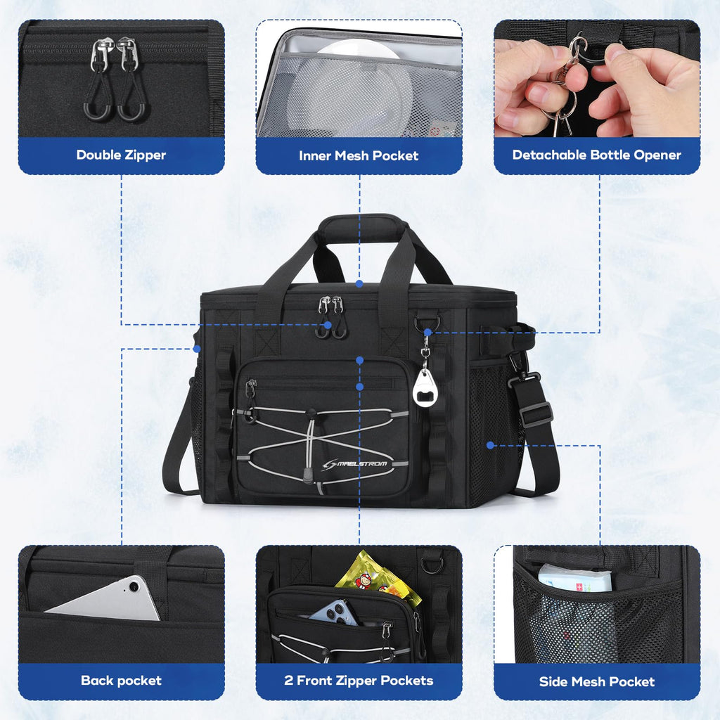 Maelstrom 30/40-Can Leakproof Insulated Soft Cooler Bag