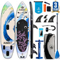 AISUNSS Wide Inflatable SUP Board with Complete Accessories