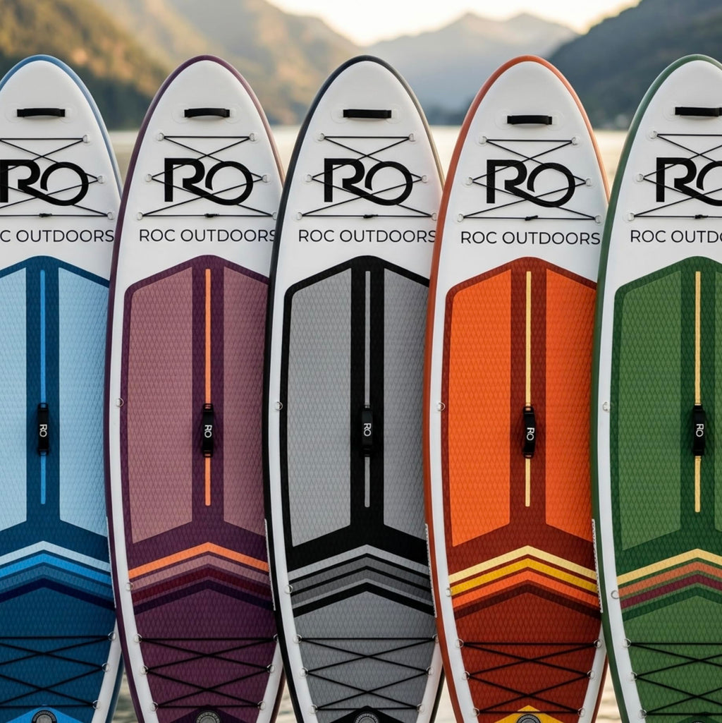ROC 10'6" Wide Inflatable Stand-Up Paddle Board Kit
