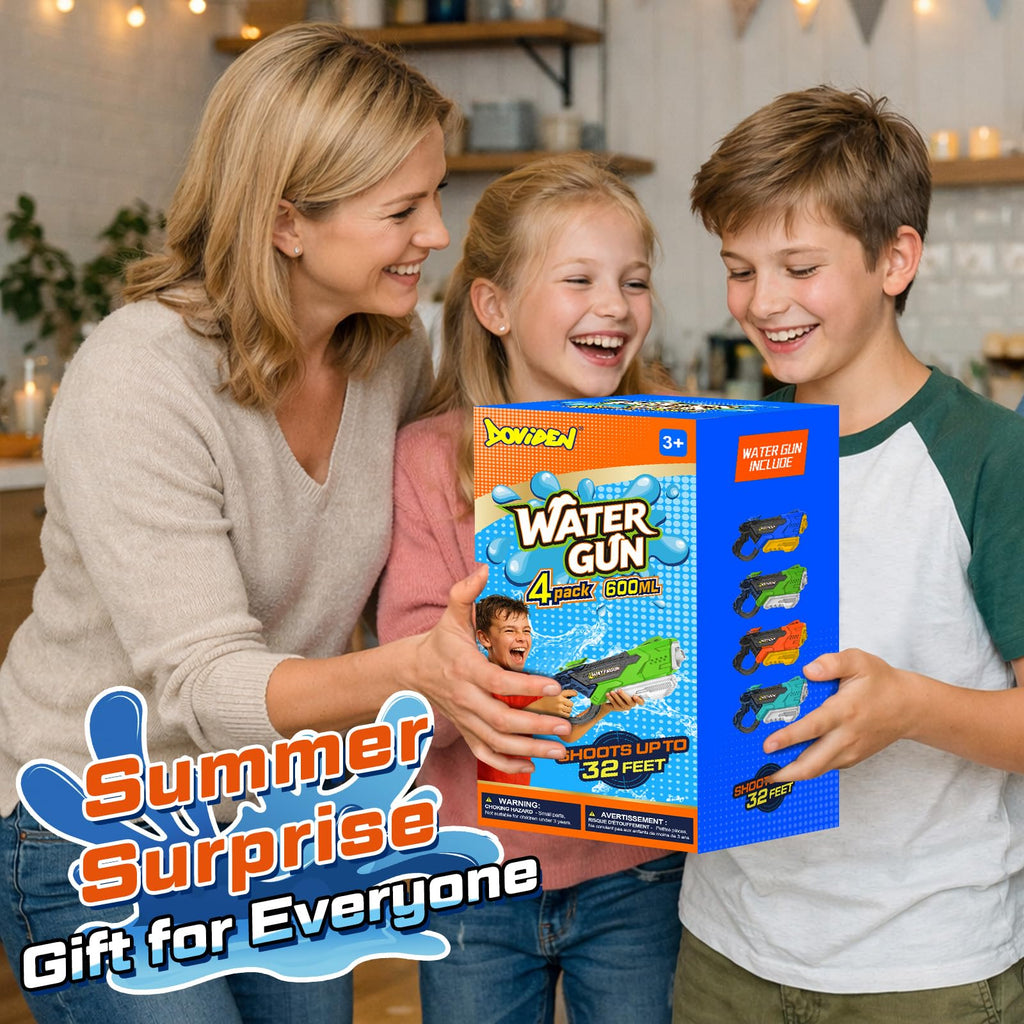 Long-Range Water Blaster Guns for Kids’ Outdoor Play