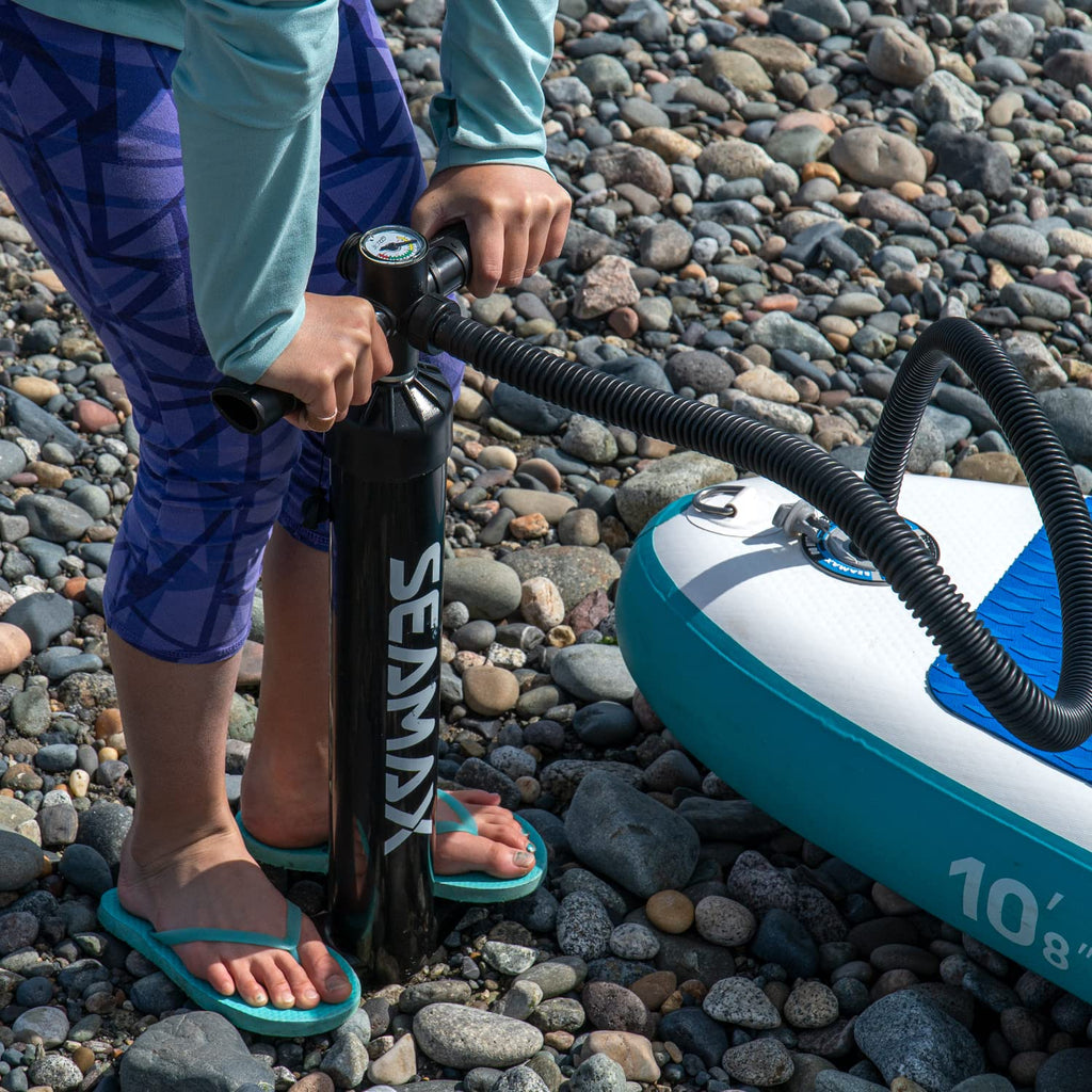 27 PSI Lightweight SUP Hand Pump for Inflatable Paddle Boards