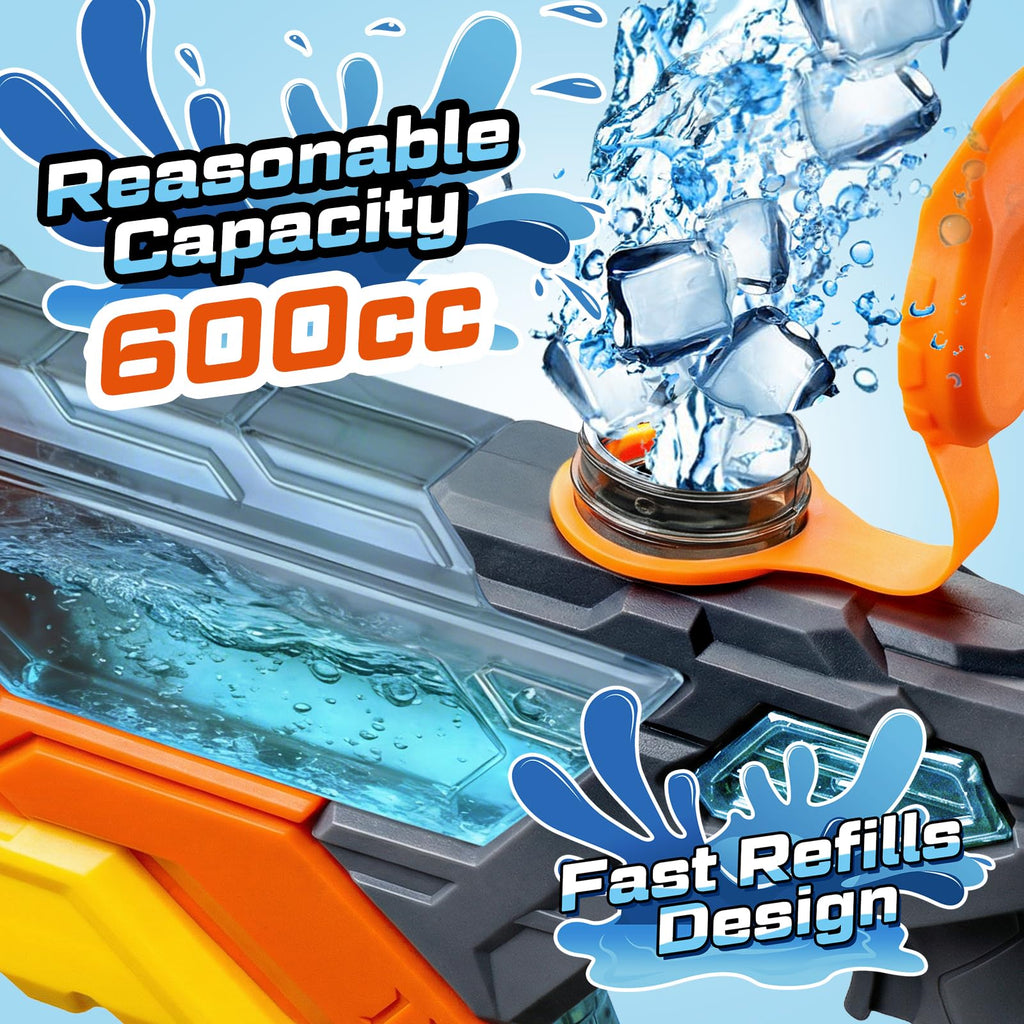 Long-Range Water Blaster Guns for Kids’ Outdoor Play