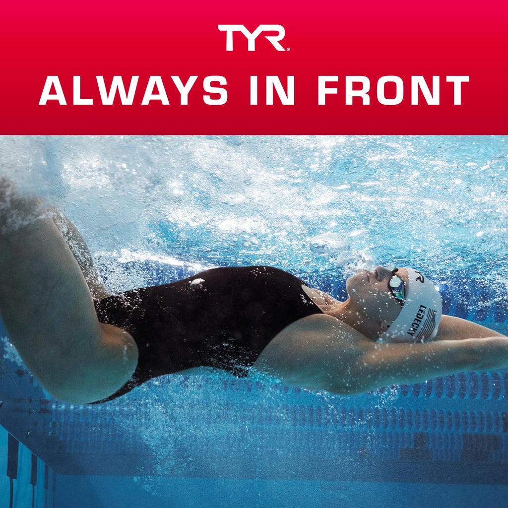TYR Stryker Short-Blade Silicone Swim Training Fins
