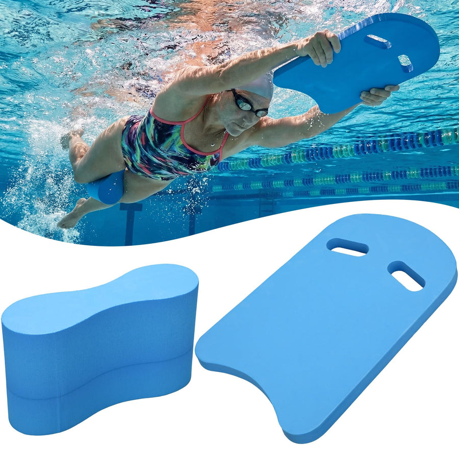 Outus 2-Pack Swimming Kickboard and Pull Buoy Training Set