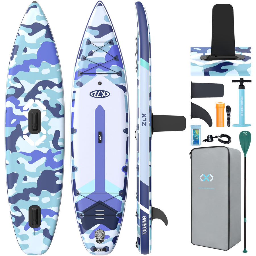 ZLX 11'6" Stable Inflatable Touring Stand-Up Paddle Board