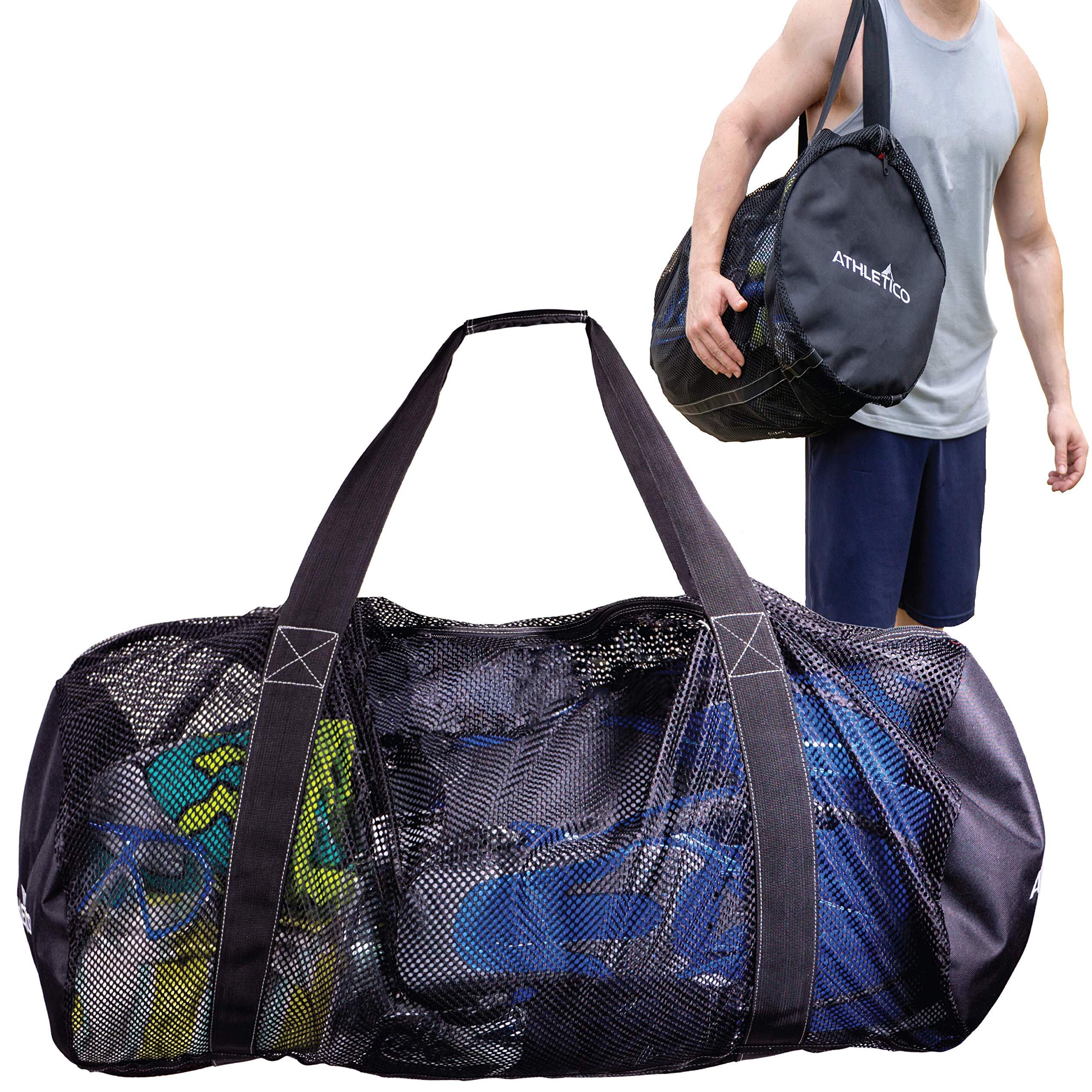 Athletico XL Mesh Dive Duffel Bag for Scuba Gear