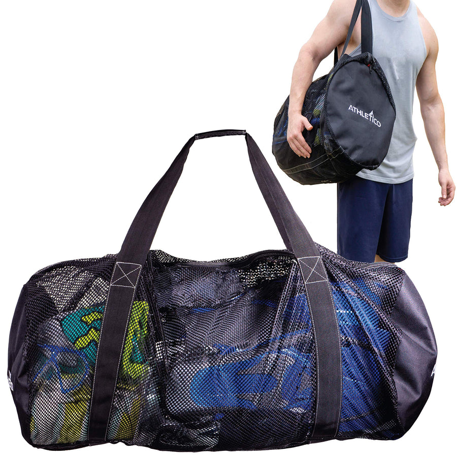 Athletico XL Mesh Dive Duffel Bag for Scuba Gear