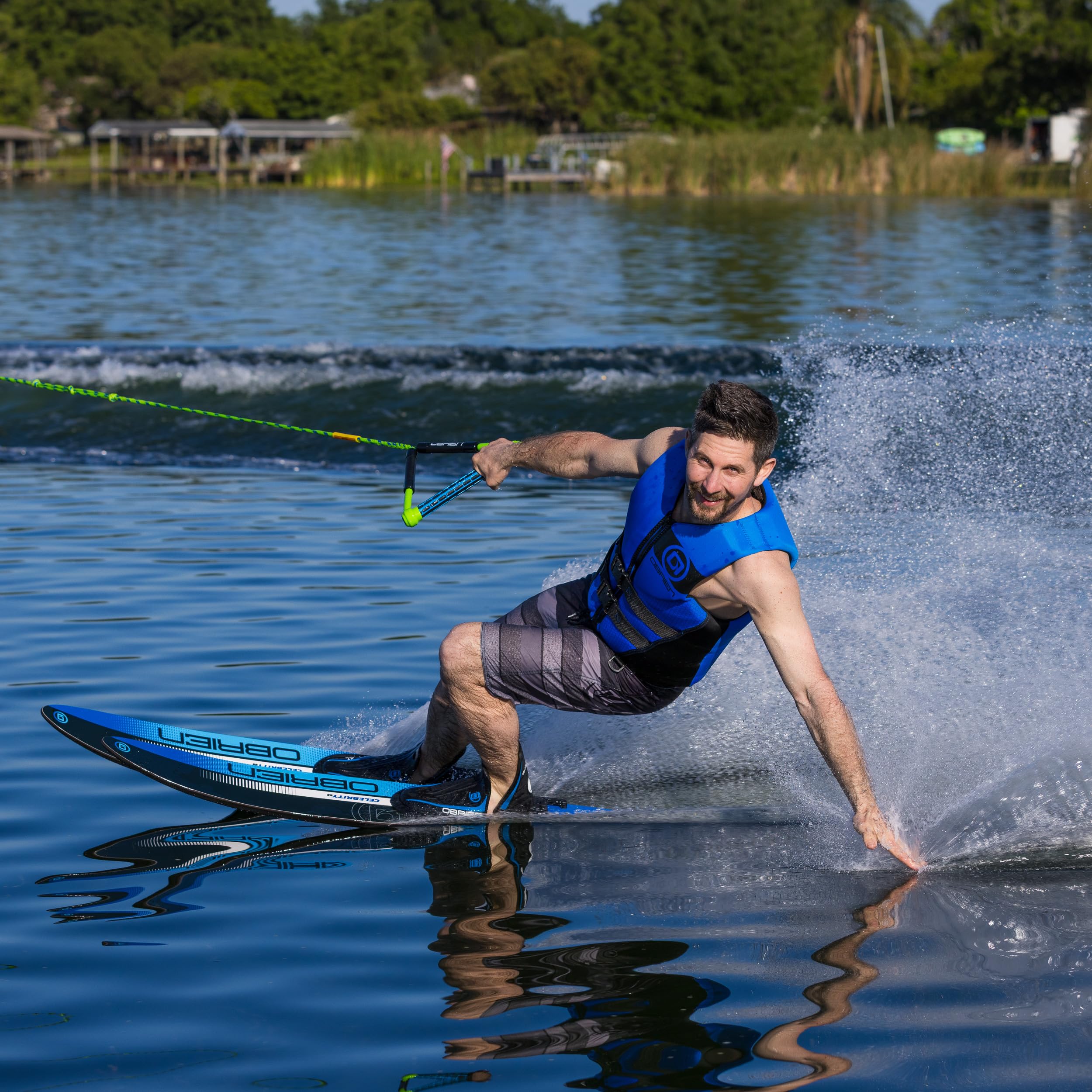 O'Brien Celebrity 68-Inch Combo Water Skis with X-7 Bindings